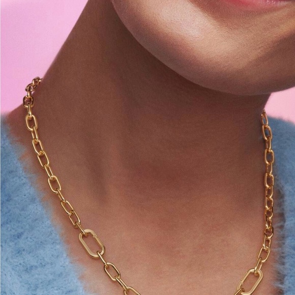 Pandora ME Link Chain Necklace - 14k Rose Gold-Plated - Picture 6 of 7